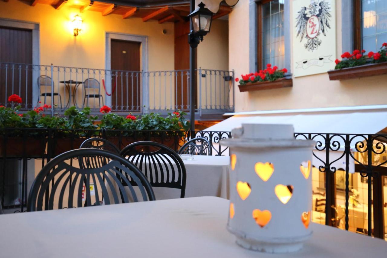 Albergo Antica Locanda Клузоне Экстерьер фото